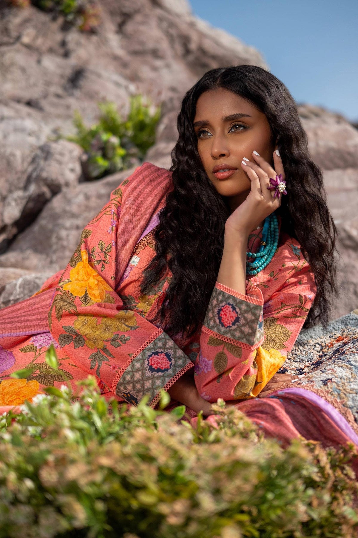Sana Safinaz | Mahay Spring 24 | H241-007A-2S - Ladies Clothes - Maria Faisal