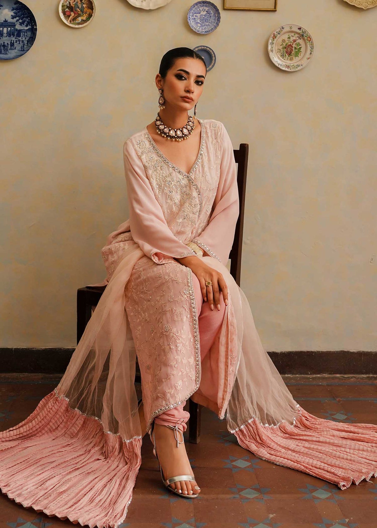 Mahgul | Eid Edit 2024 | Pink Shade - Ladies Clothes 