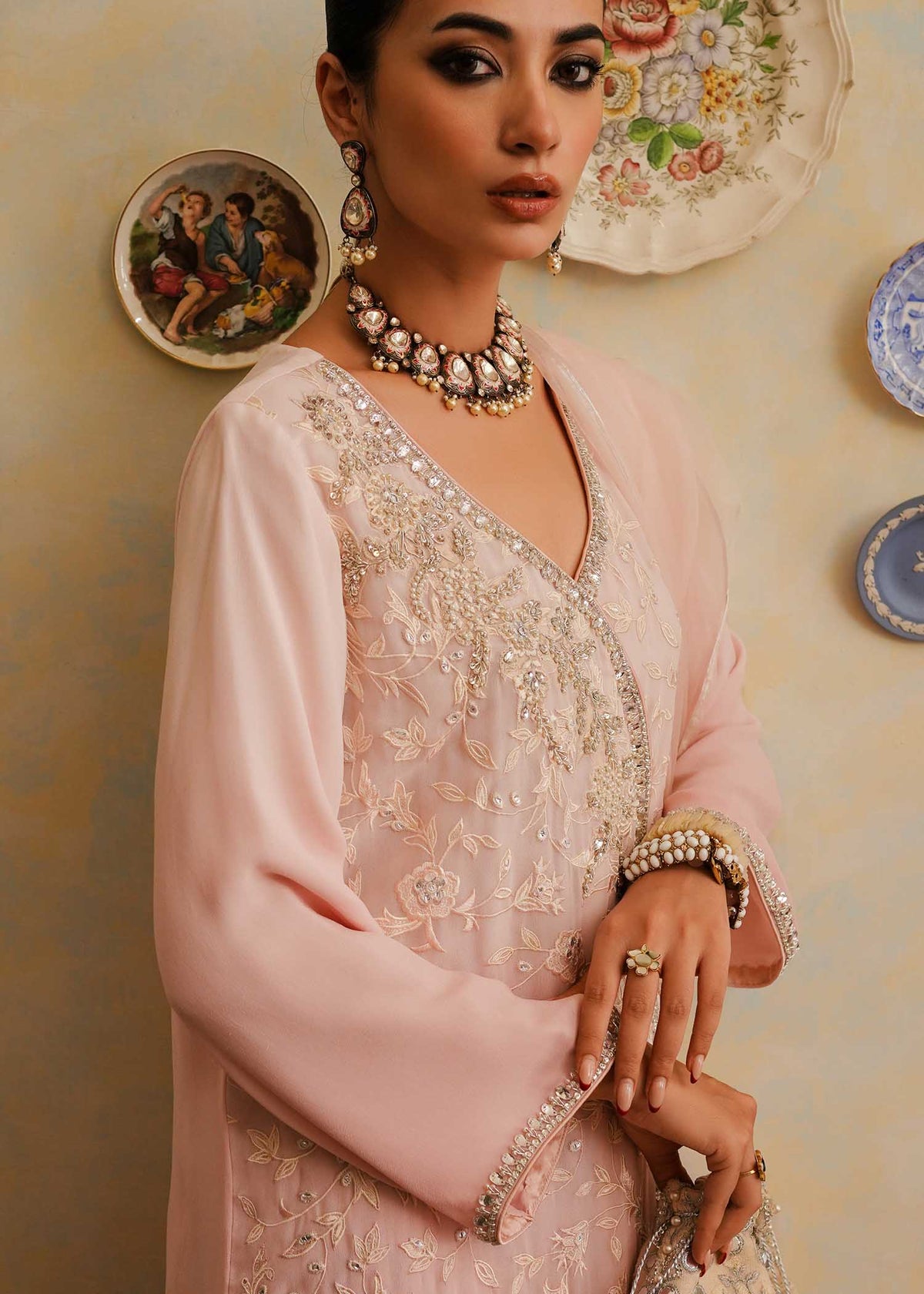 Mahgul | Eid Edit 2024 | Pink Shade - Ladies Clothes 