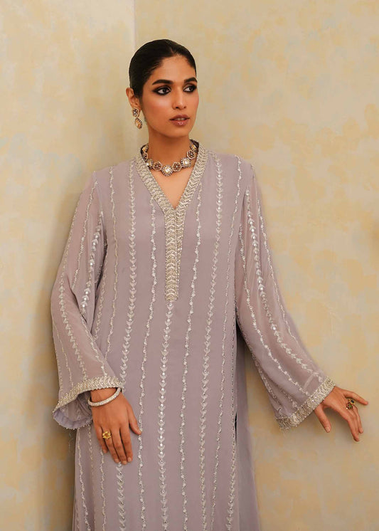 Mahgul | Eid Edit 2024 | Lavender Lines - Ladies Clothes 