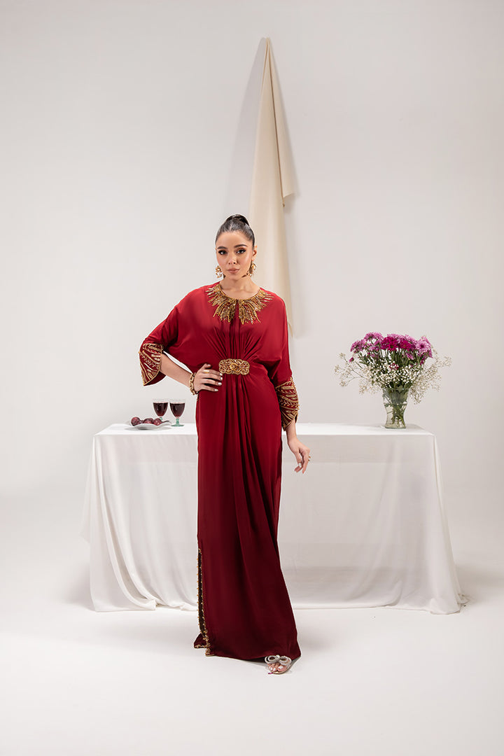 Maria Osama Khan | Tiffany Formals | Ruby - Ladies Clothes - Maria Faisal
