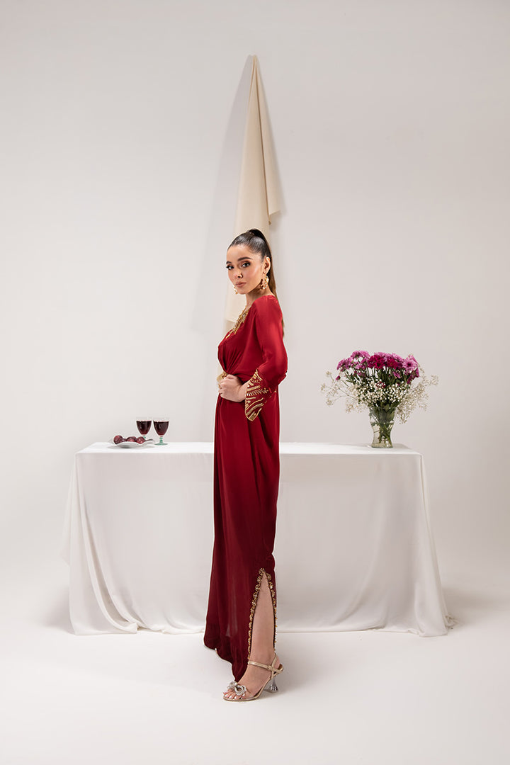 Maria Osama Khan | Tiffany Formals | Ruby - Ladies Clothes - Maria Faisal
