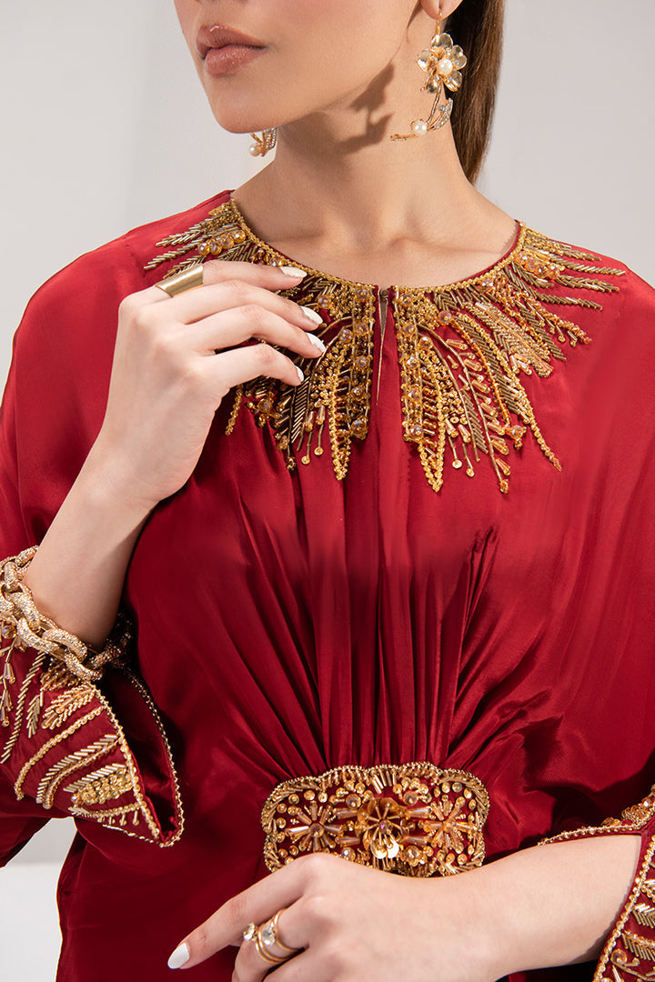 Maria Osama Khan | Tiffany Formals | Ruby - Ladies Clothes - Maria Faisal