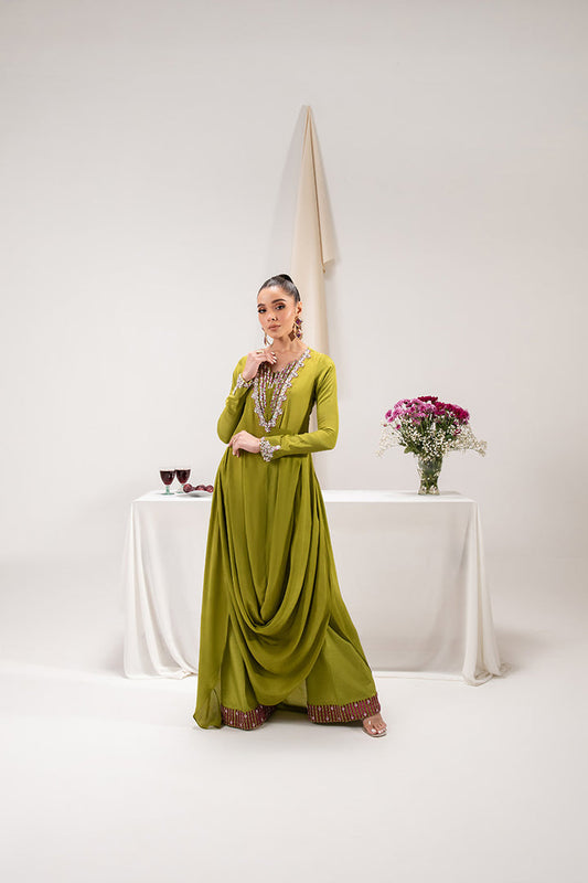 Maria Osama Khan | Tiffany Formals | Peridot - Ladies Clothes - Maria Faisal