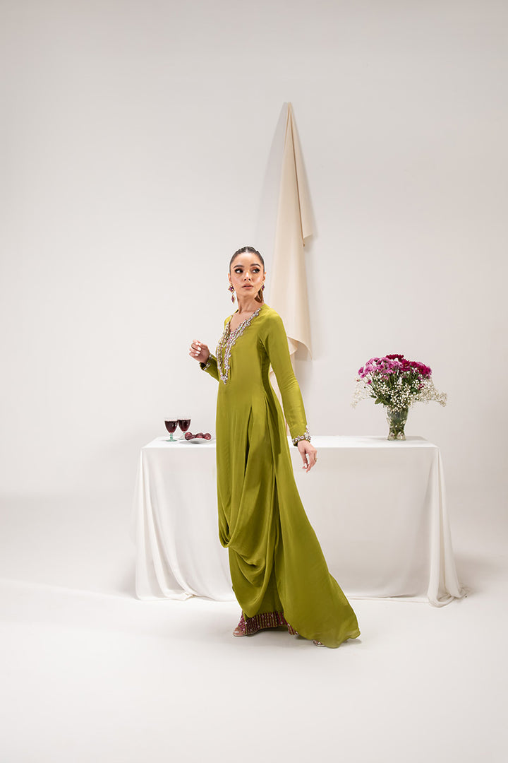 Maria Osama Khan | Tiffany Formals | Peridot - Ladies Clothes - Maria Faisal