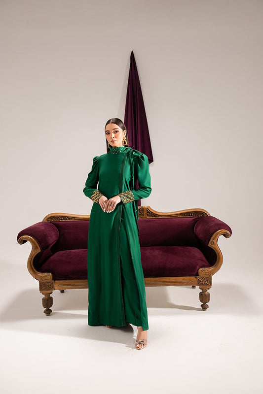 Maria Osama Khan | Tiffany Formals | Emerald - Ladies Clothes - Maria Faisal