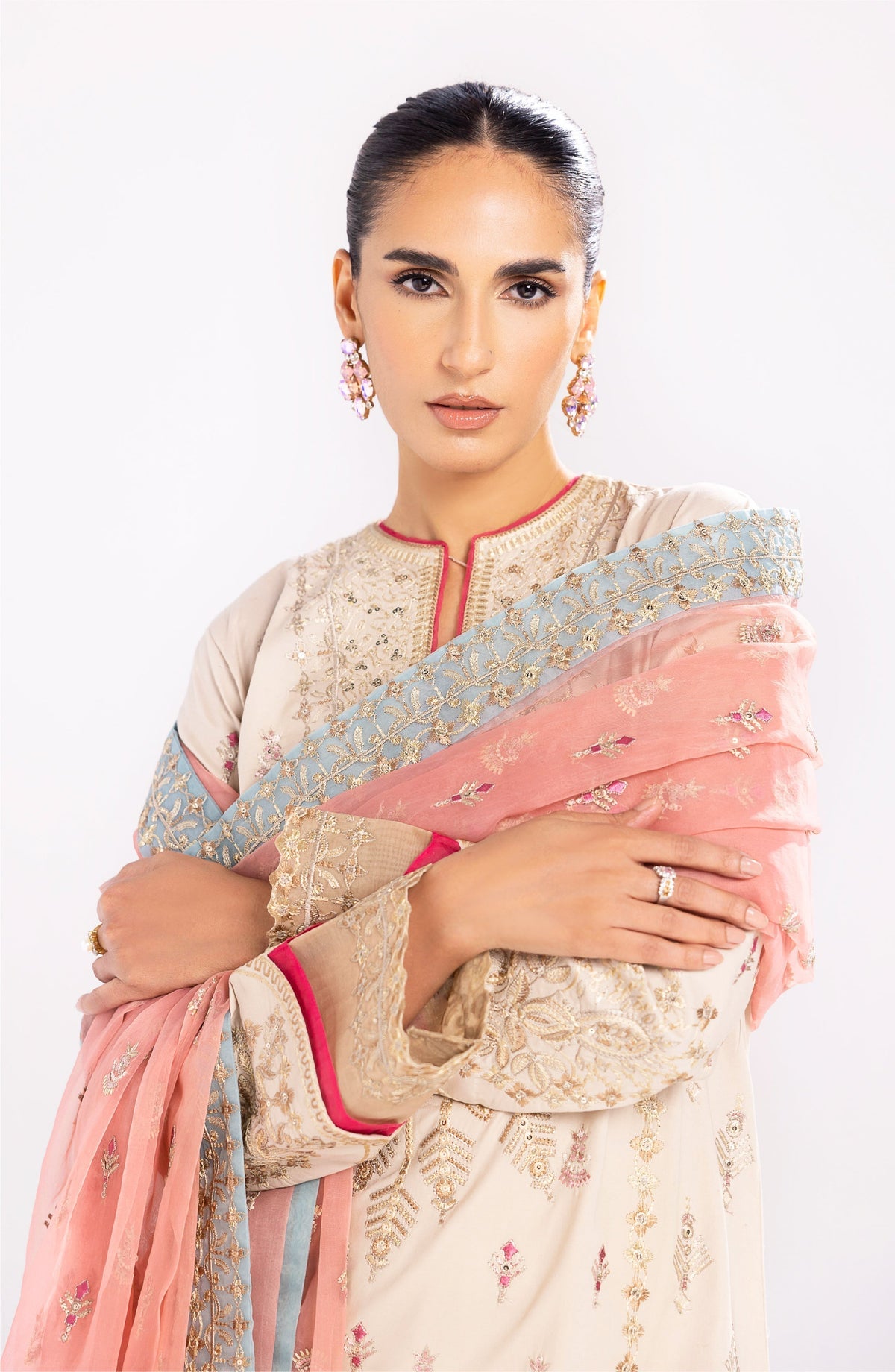Maryum N Maria | Eid Luxury Lawn 24 | Alizeh - Waniyas