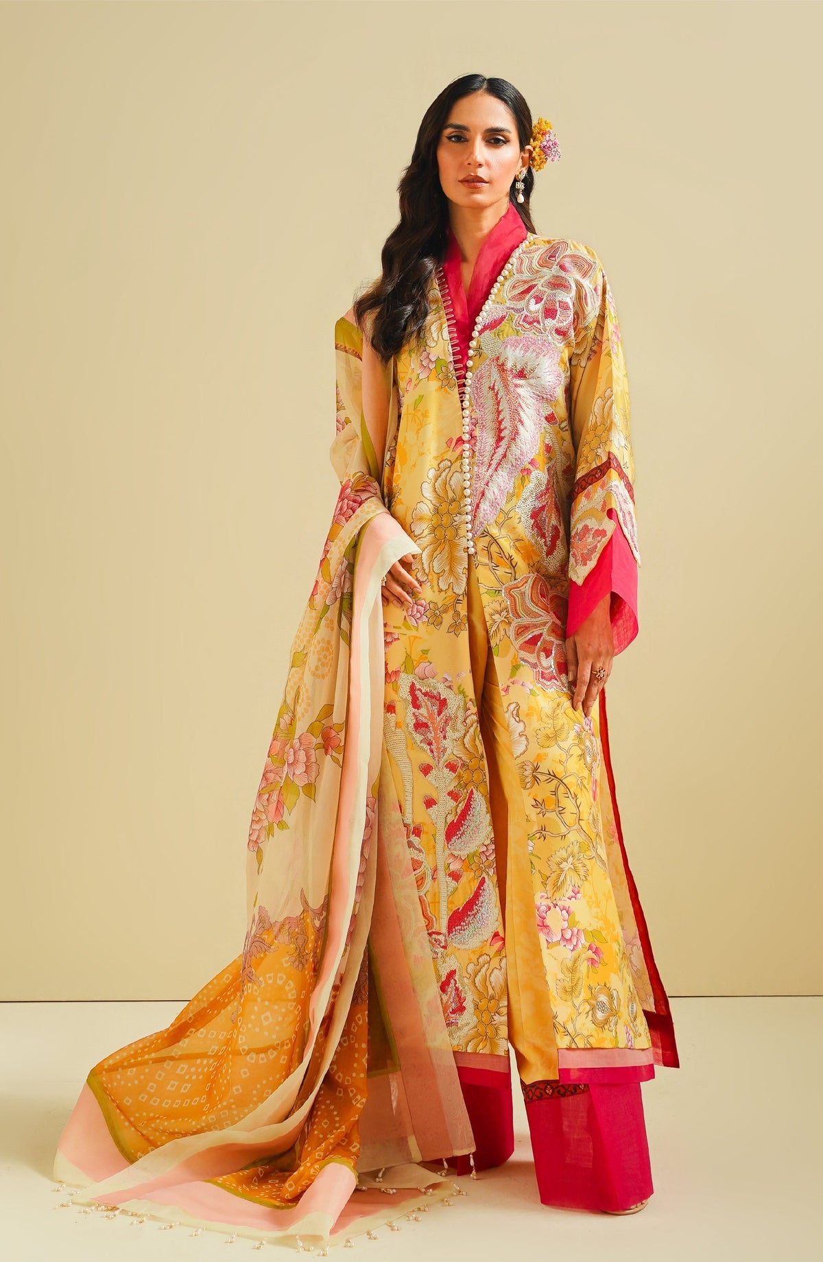 Maryum N Maria | Eid Luxury Lawn 24 | Zohreh - Waniyas