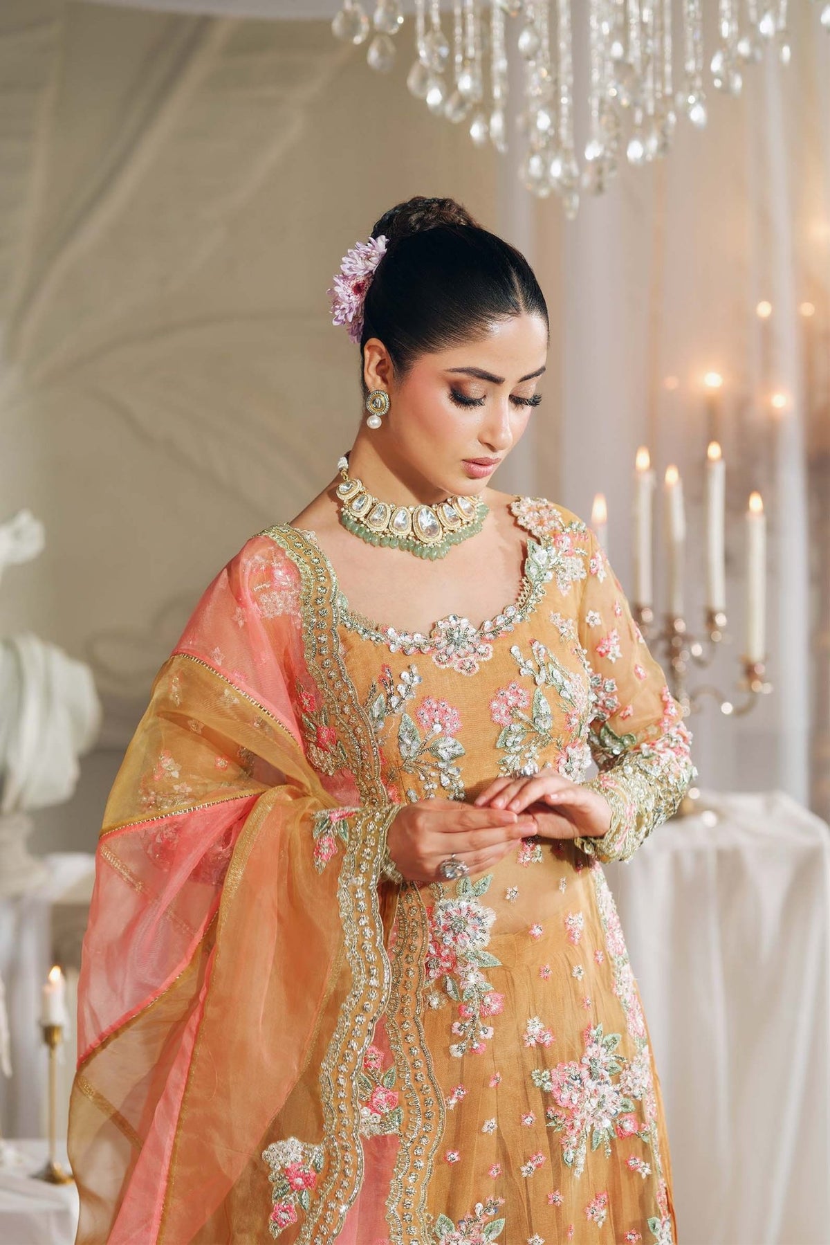 Maryam Hussain | Wedding Collection 25 | Kayser - Wedding Dress - available at Maria Faisal in UK and USA.