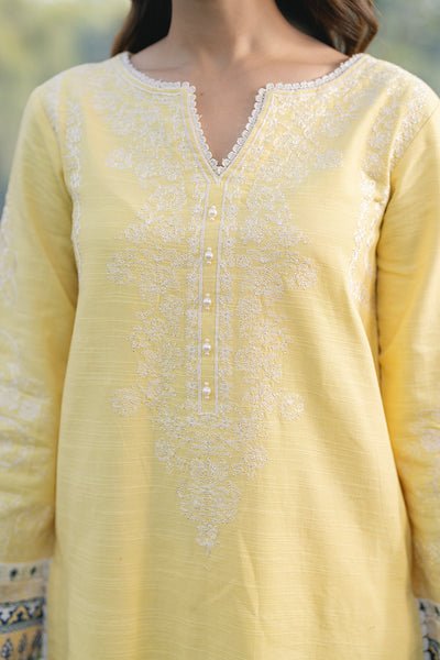 Maryum N Maria | Cosy Crew Winter Pret 25 | GULALI - MSS5768 - Casual Dress - available at Maria Faisal in UK and USA.