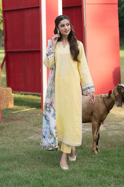 Maryum N Maria | Cosy Crew Winter Pret 25 | GULALI - MSS5768 - Casual Dress - available at Maria Faisal in UK and USA.