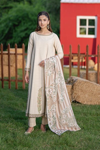 Maryum N Maria | Cosy Crew Winter Pret 25 | GULBADAN - MSS5767 - Casual Dress - available at Maria Faisal in UK and USA.