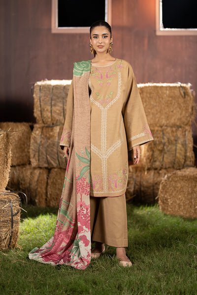 Maryum N Maria | Cosy Crew Winter Pret 25 | GULBANO - MSS5764 - Casual Dress - available at Maria Faisal in UK and USA.