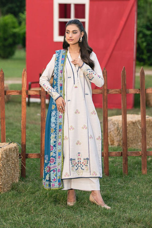 Maryum N Maria | Cosy Crew Winter Pret 25 | GULRUKH - MSS5766 - Casual Dress - available at Maria Faisal in UK and USA.