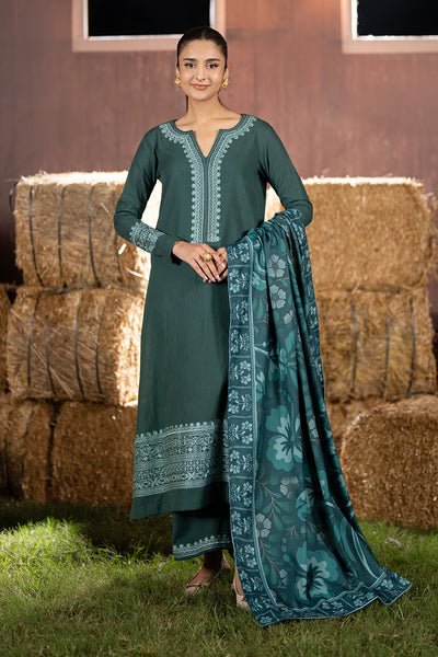Maryum N Maria | Cosy Crew Winter Pret 25 | RHEA - MSS5765 - Casual Dress - available at Maria Faisal in UK and USA.