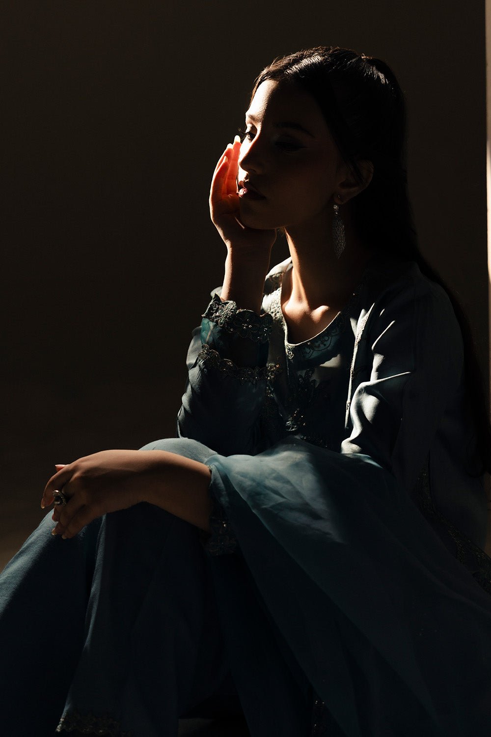 Maryum N Maria | Lyla Pret | MYSAA - MS50373 - Formal Dress - available at Maria Faisal in UK and USA.