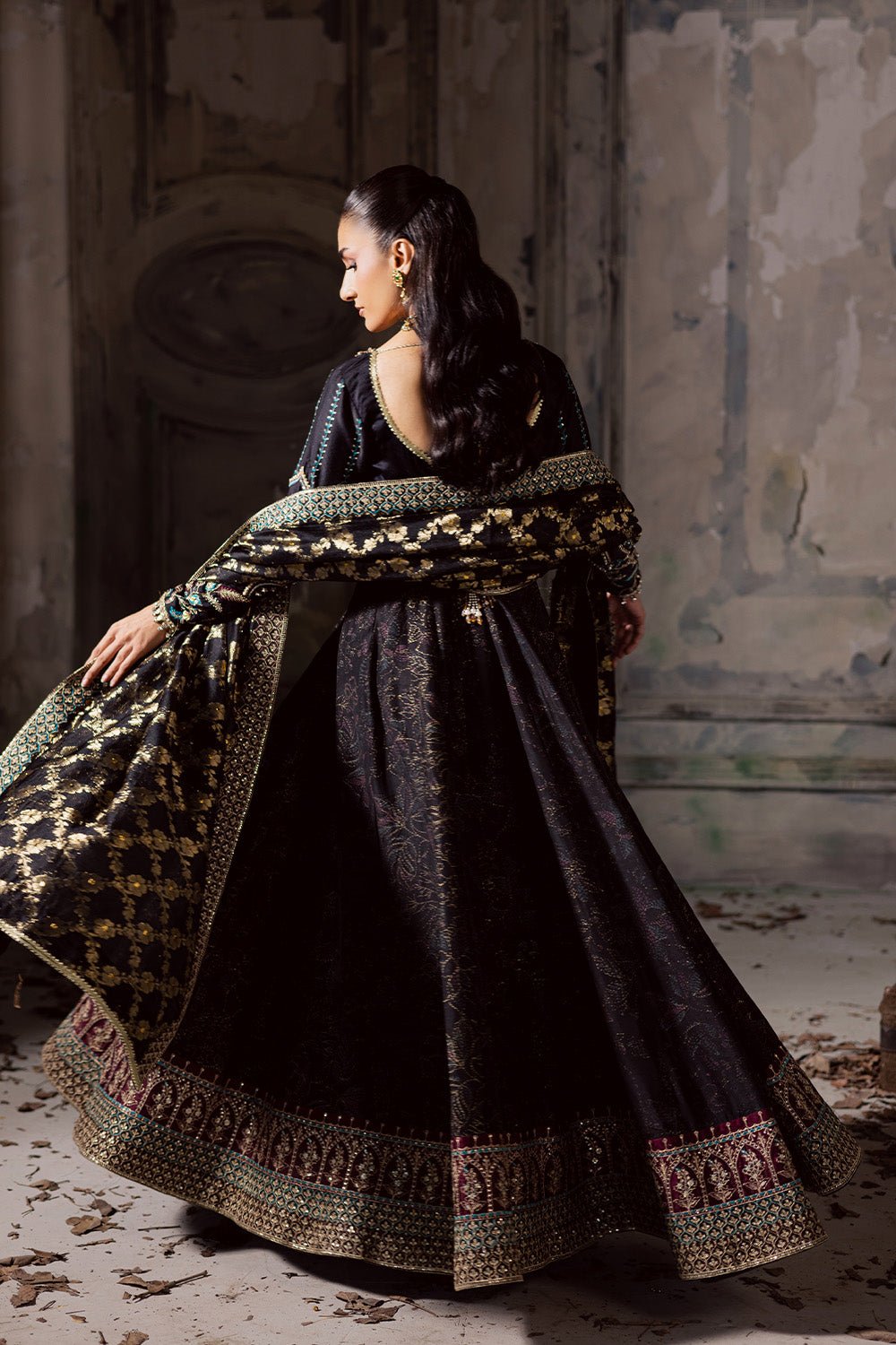 Maryum N Maria | Zarq Festive | MUSY - MSS5835 - Casual Dress - available at Maria Faisal in UK and USA.
