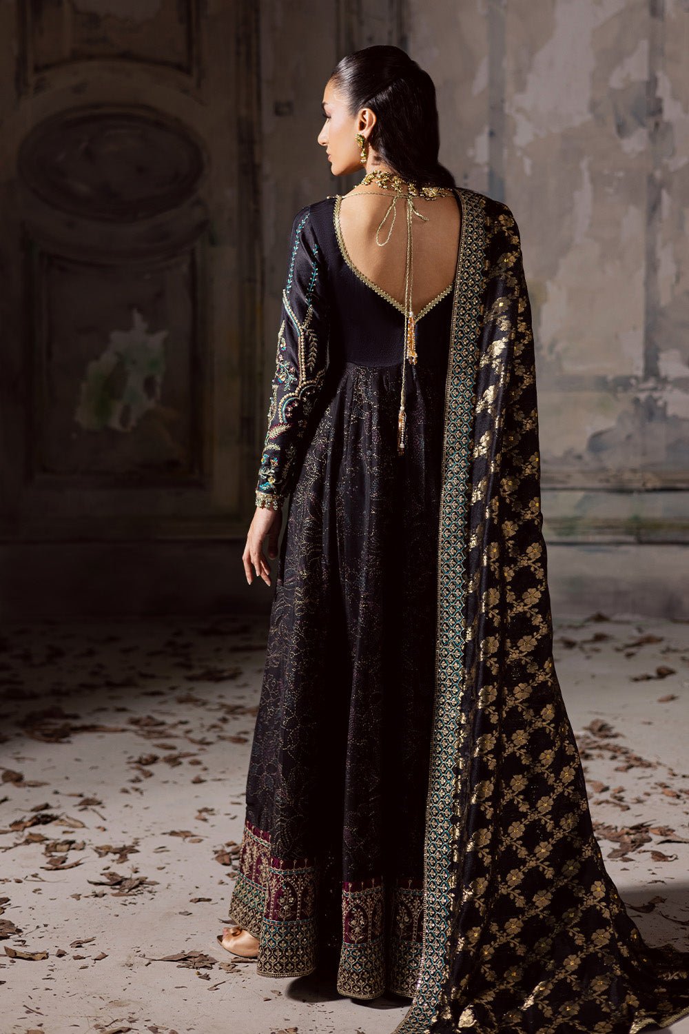 Maryum N Maria | Zarq Festive | MUSY - MSS5835 - Casual Dress - available at Maria Faisal in UK and USA.