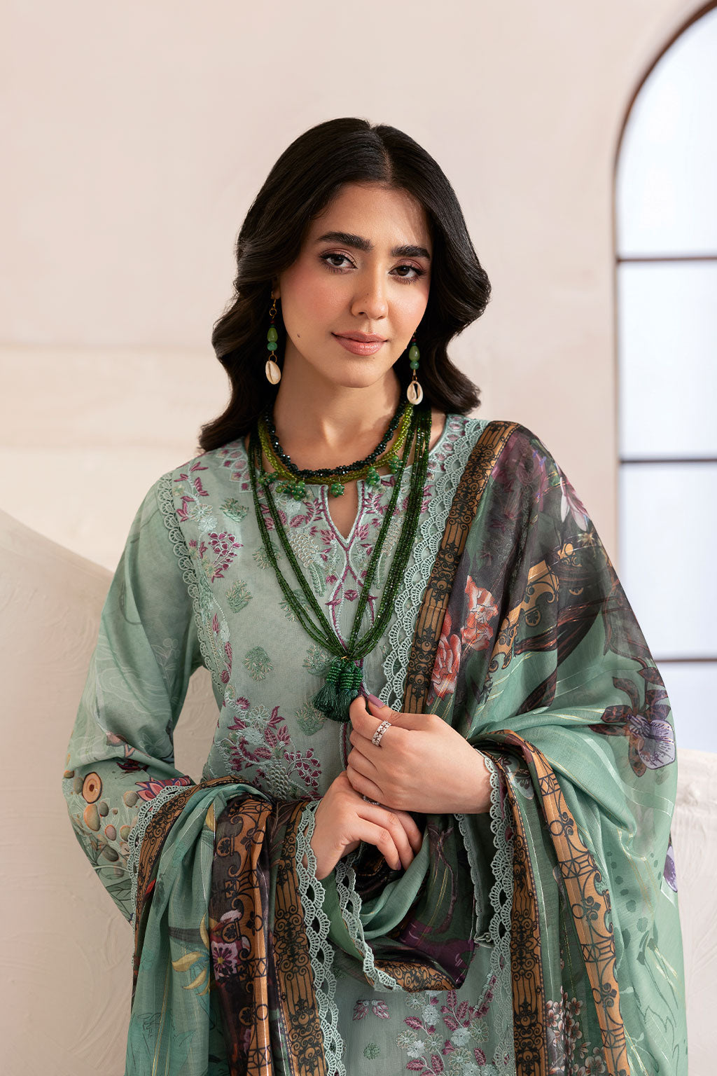 Ramsha | Mashaal Luxury Lawn | L-1405