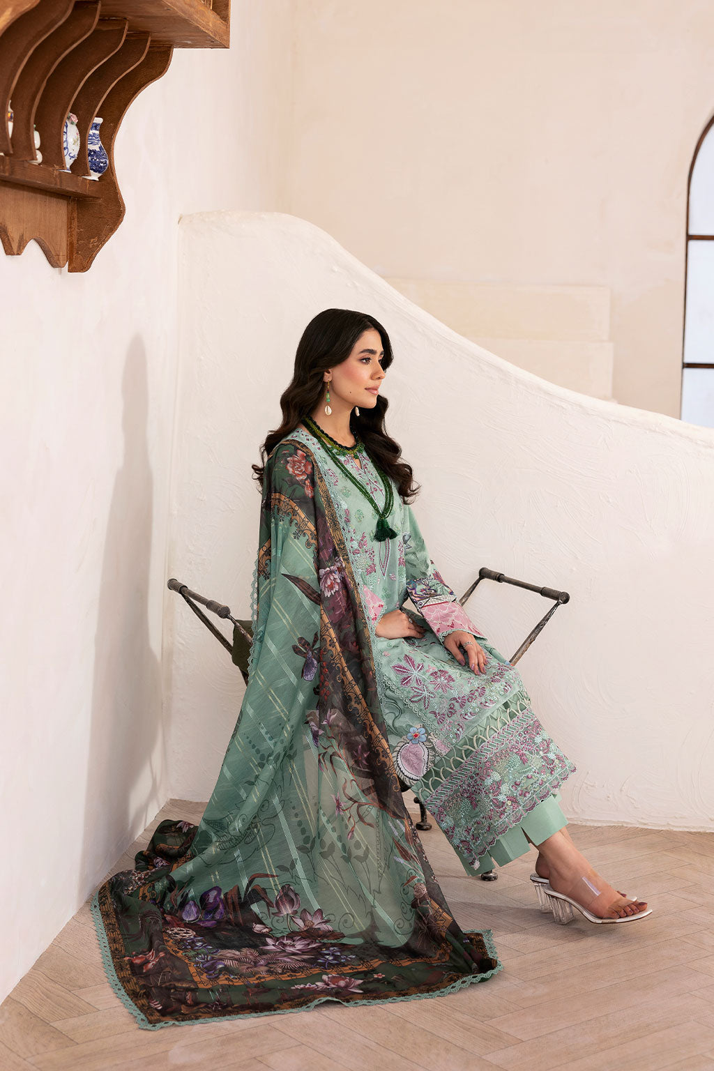 Ramsha | Mashaal Luxury Lawn | L-1405