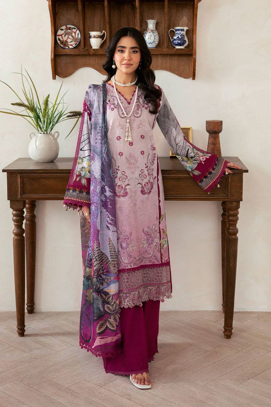 Ramsha | Mashaal Luxury Lawn | L-1409 by Maria Faisal - Registered Vendor of : Ramsha - type : Ladies Clothes - 100% original wedding dresses