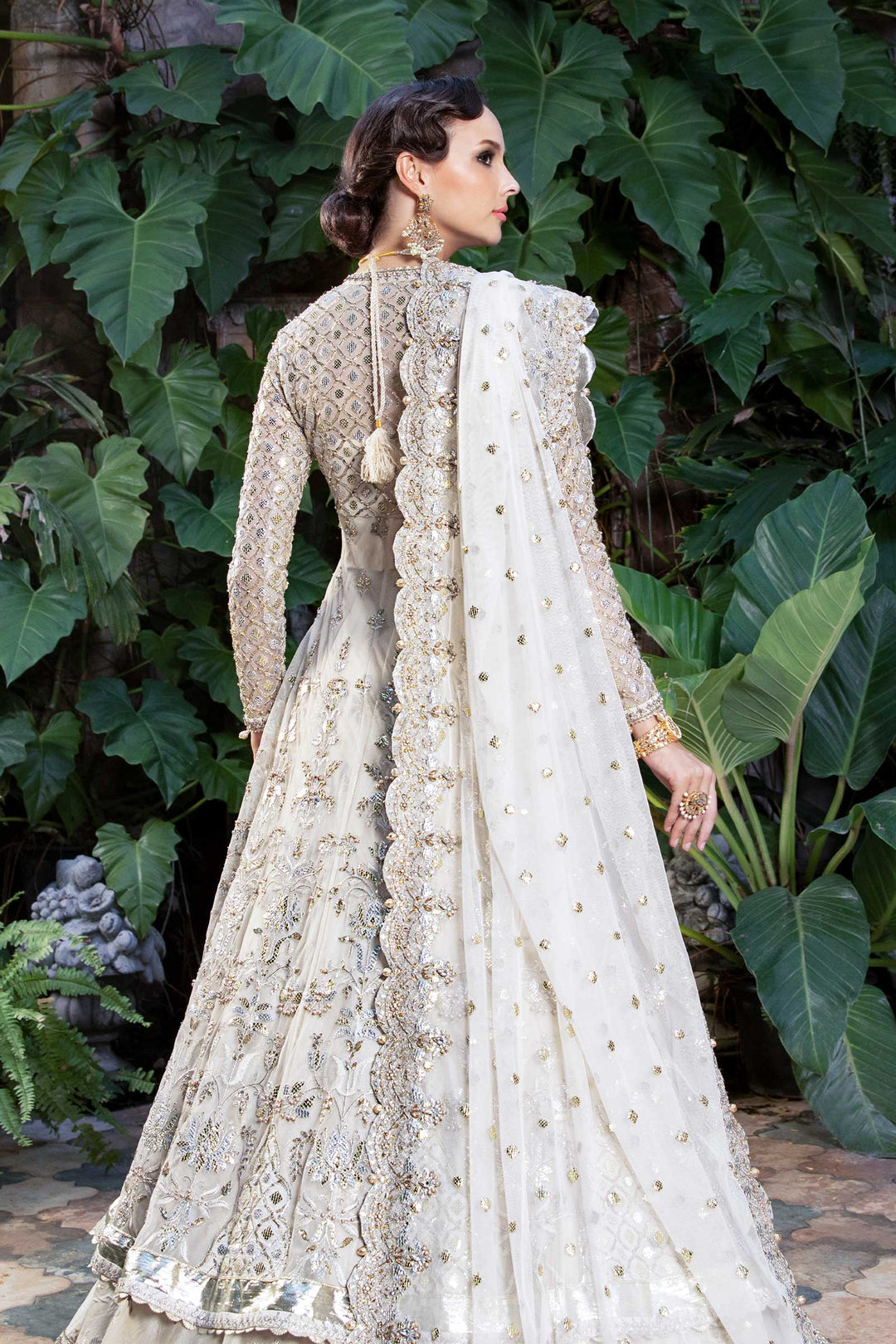 Maria B | Bridal Couture | Iyla - Designer Dress with Intricate embroidery and embellishments. Shop elegent wedding dress at Maria Faisal.