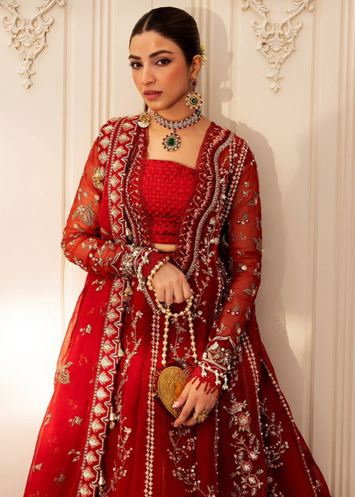 Sadaf Fawad Khan | Wedding Festive 25 | Scarlet - Casual Dress - available at Maria Faisal in UK and USA.