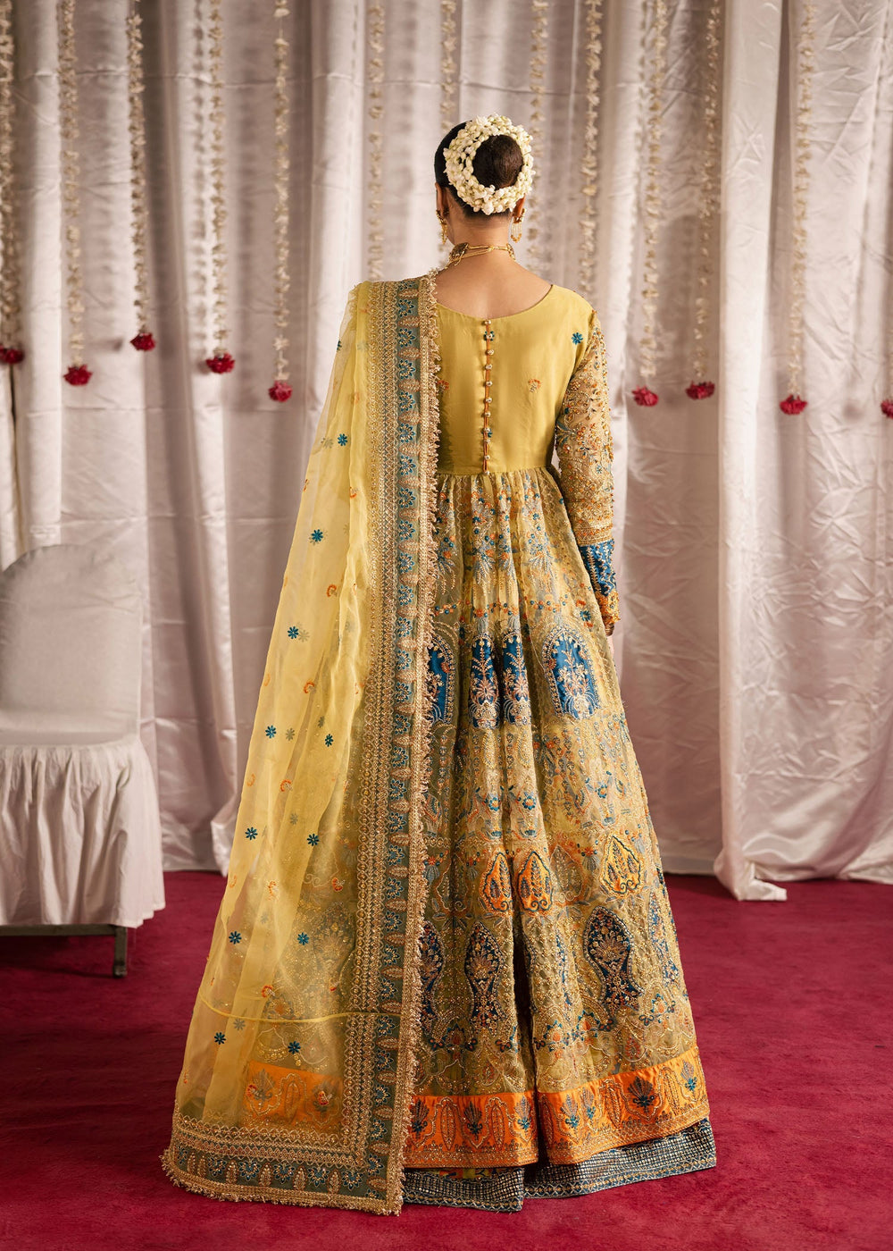 Maria Osama Khan | Jhil Mil Wedding Festive | Sunehri - Maria Osama - Ladies Clothes - Maria Faisal