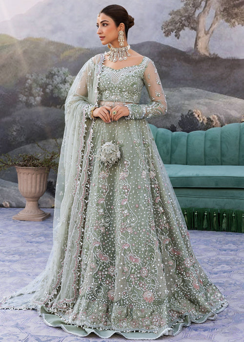 Sadaf Fawad Khan | Wedding Festive 25 | Seafoam - Casual Dress - available at Maria Faisal in UK and USA.