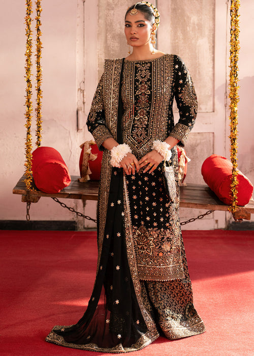 Haseens | Gehna Formals | Aqeeq - Dress - available at Maria Faisal in UK and USA.