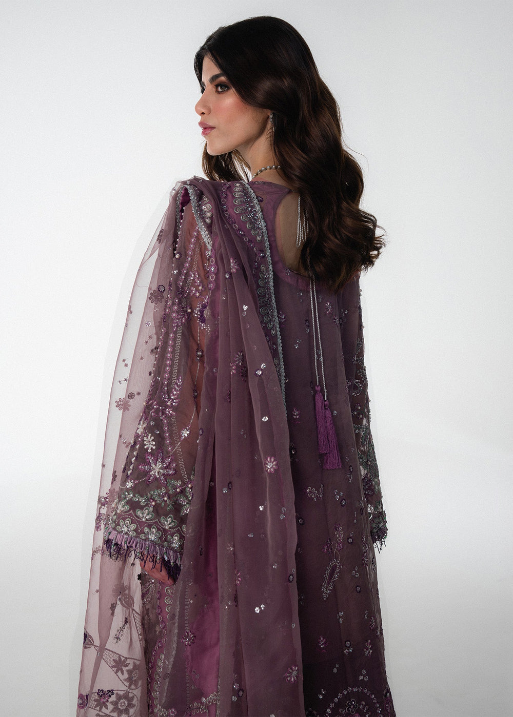 Sadaf Fawad Khan | Festive 25 | Wistful Mauve - Ladies Clothes - Maria Faisal