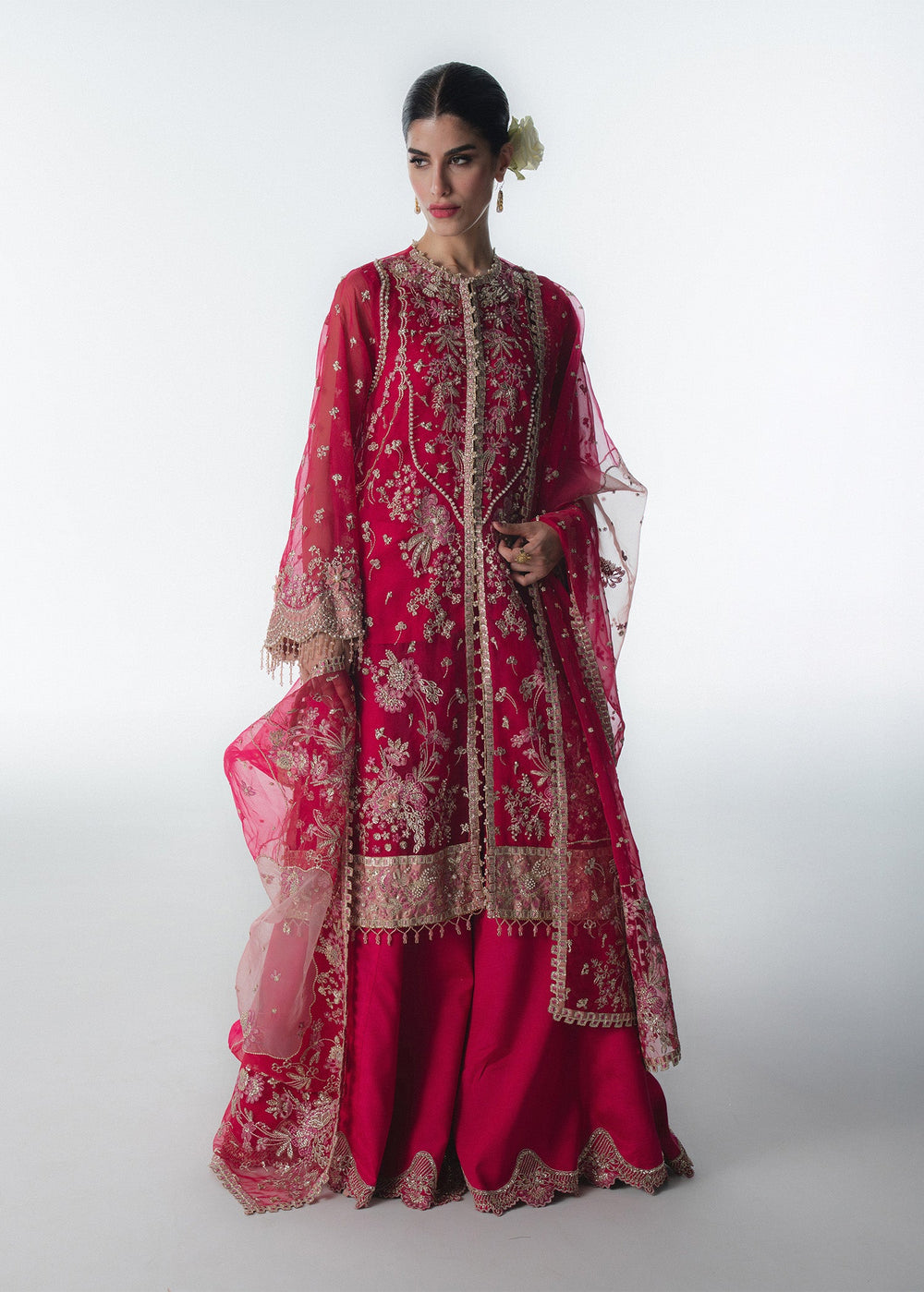 Sadaf Fawad Khan | Festive 25 | Fuschia Rose - Ladies Clothes - Maria Faisal