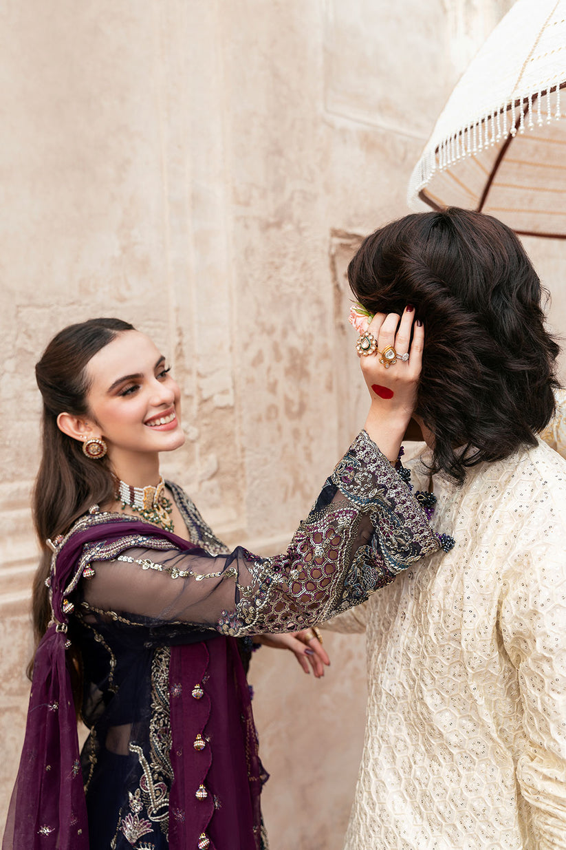 Ramsha | Mehfil Festive Formals | SF-09-NEEL - Ladies Clothes - Maria Faisal