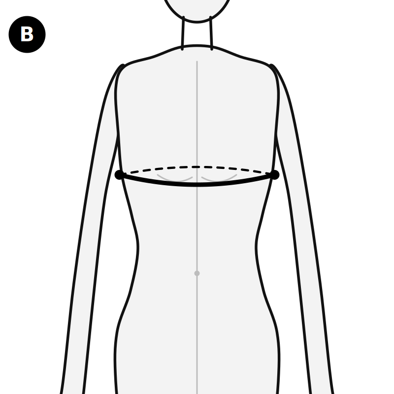 How to measure bust