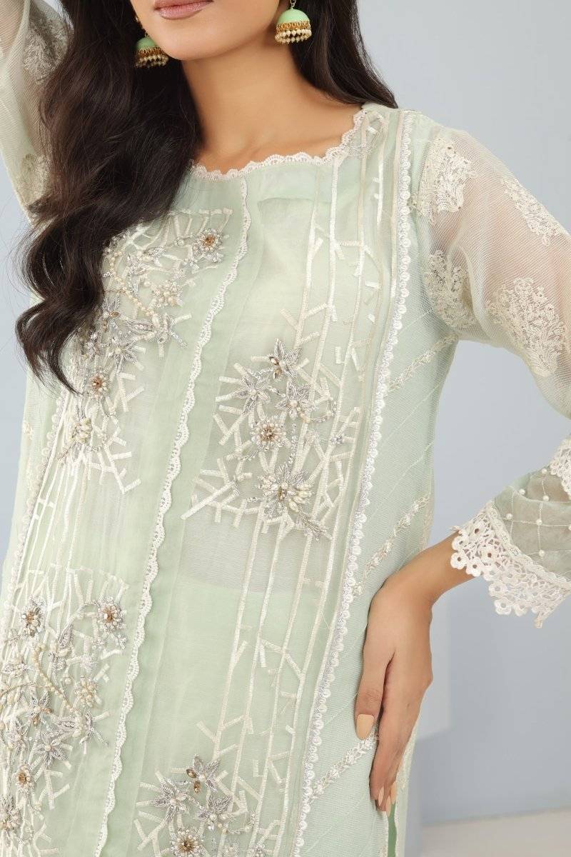 Panache | Pret | Mint Meadow by Maria Faisal - Registered Vendor of : Panache By Mona - type : Ladies Clothes - 100% original wedding dresses