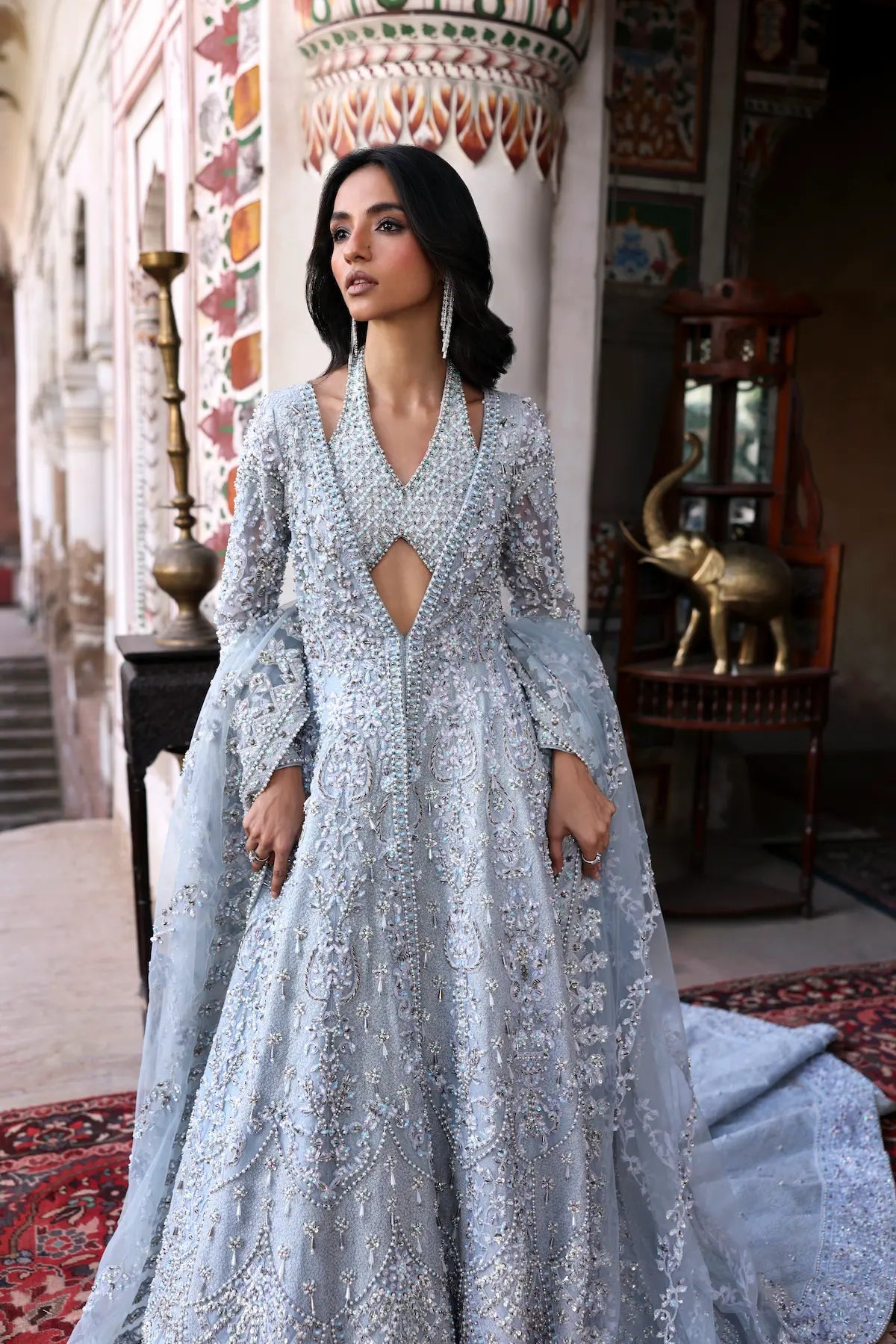Waqas Shah | Vyah Diyan Tyaariyan 26 |Jhoomar - Bridal Dress - available at Maria Faisal in UK and USA.
