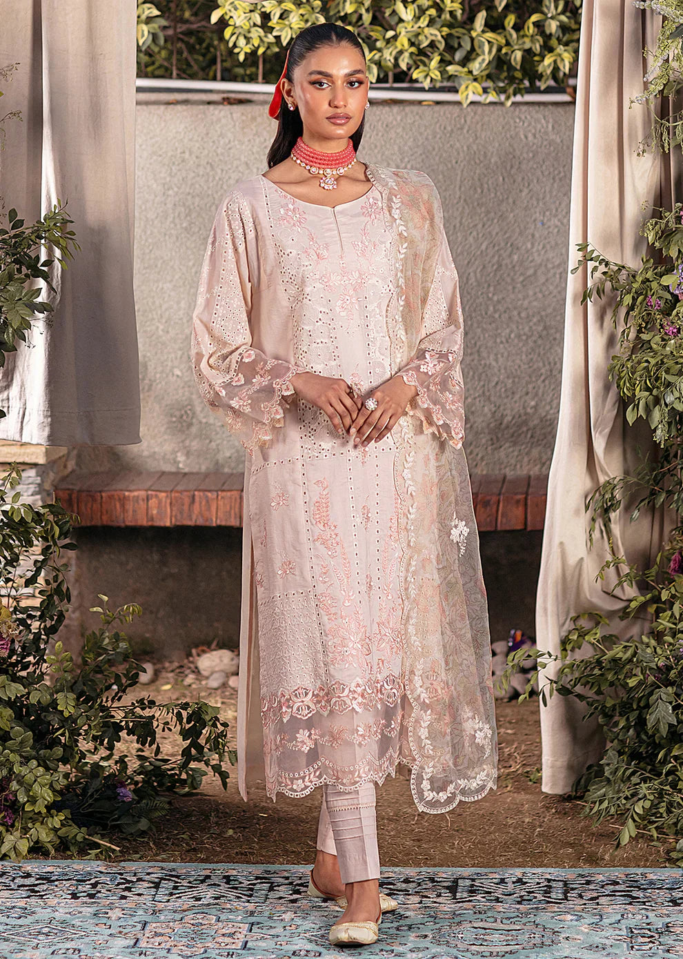 Mohagni | Muntazir Luxury Lawn 24 | CM-04 - Ladies Clothes 