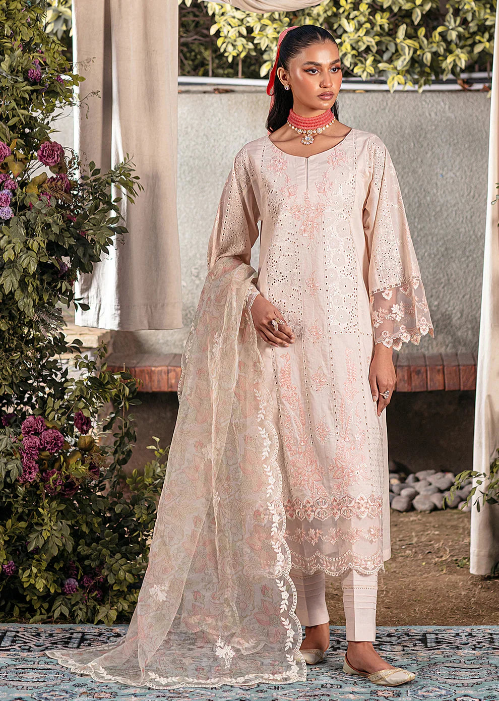 Mohagni | Muntazir Luxury Lawn 24 | CM-04 - Ladies Clothes 