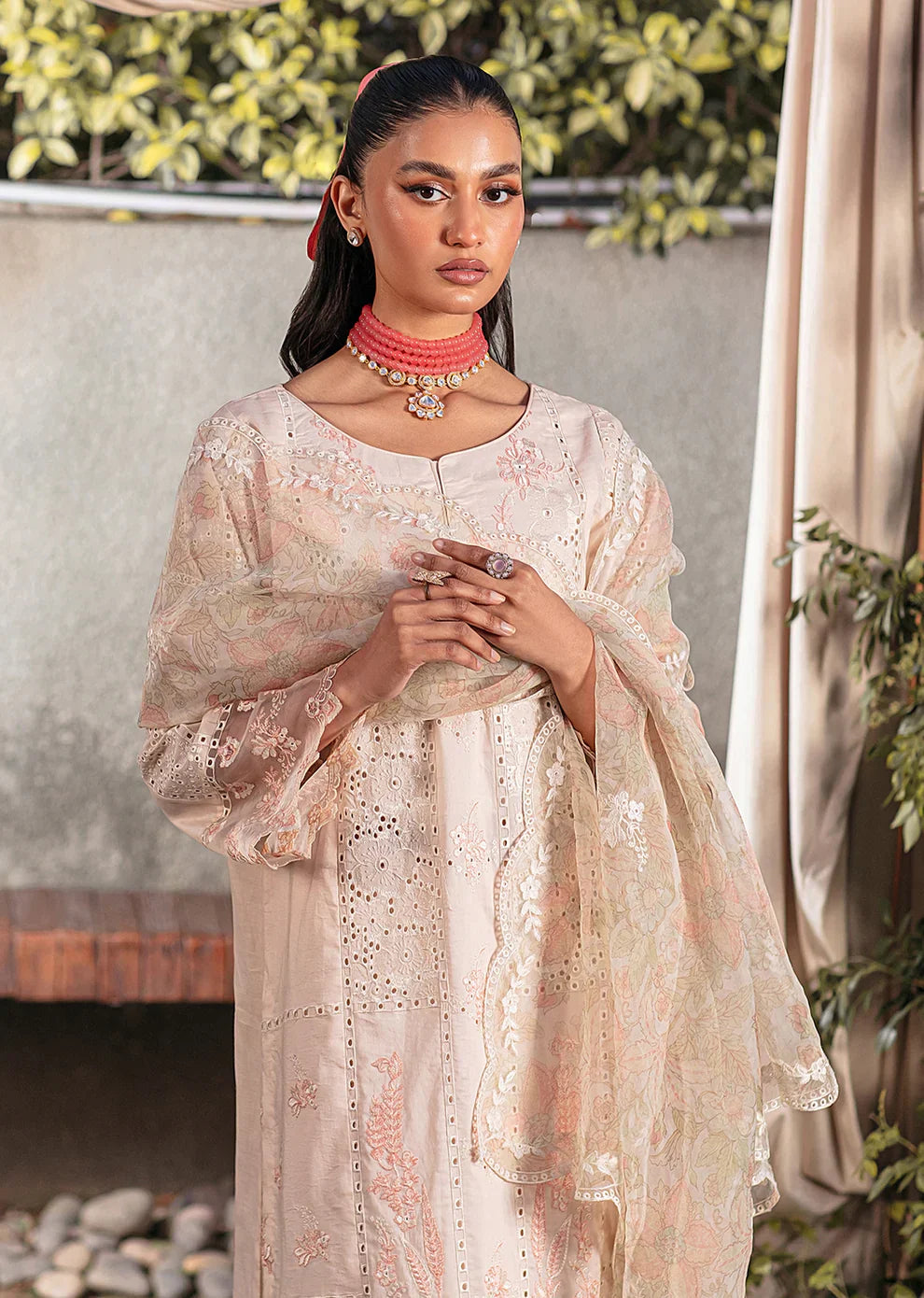 Mohagni | Muntazir Luxury Lawn 24 | CM-04 - Ladies Clothes 