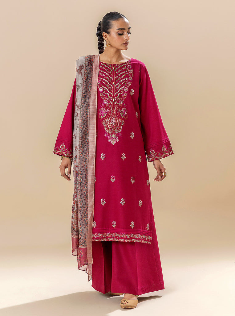 Morbagh | Lawn Collection 24 | RASPBERRY COULIS - Ladies Clothes 