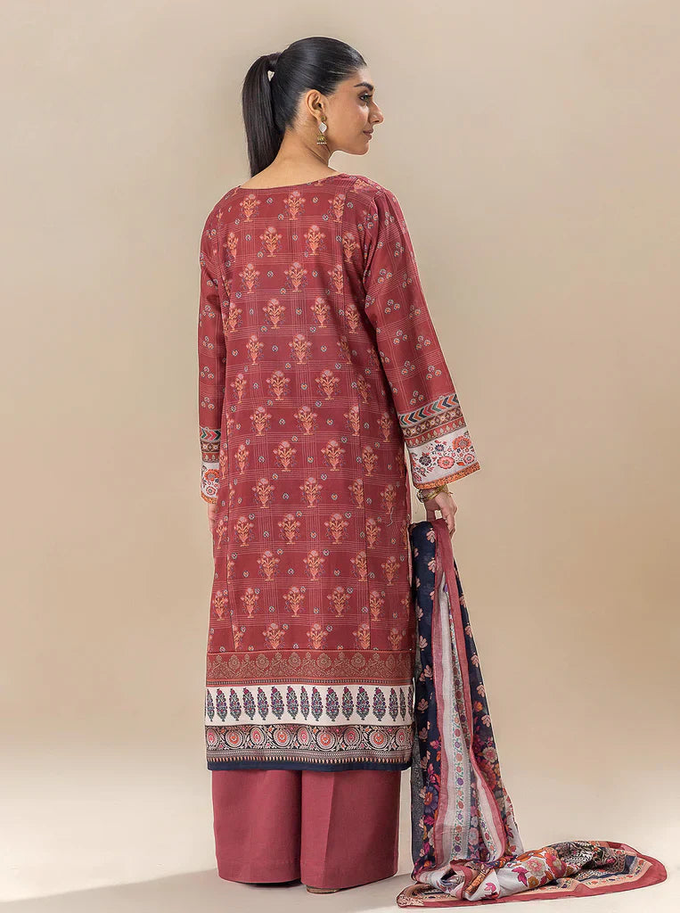 Morbagh | Lawn Collection 24 | ROYALTY RED - Ladies Clothes 