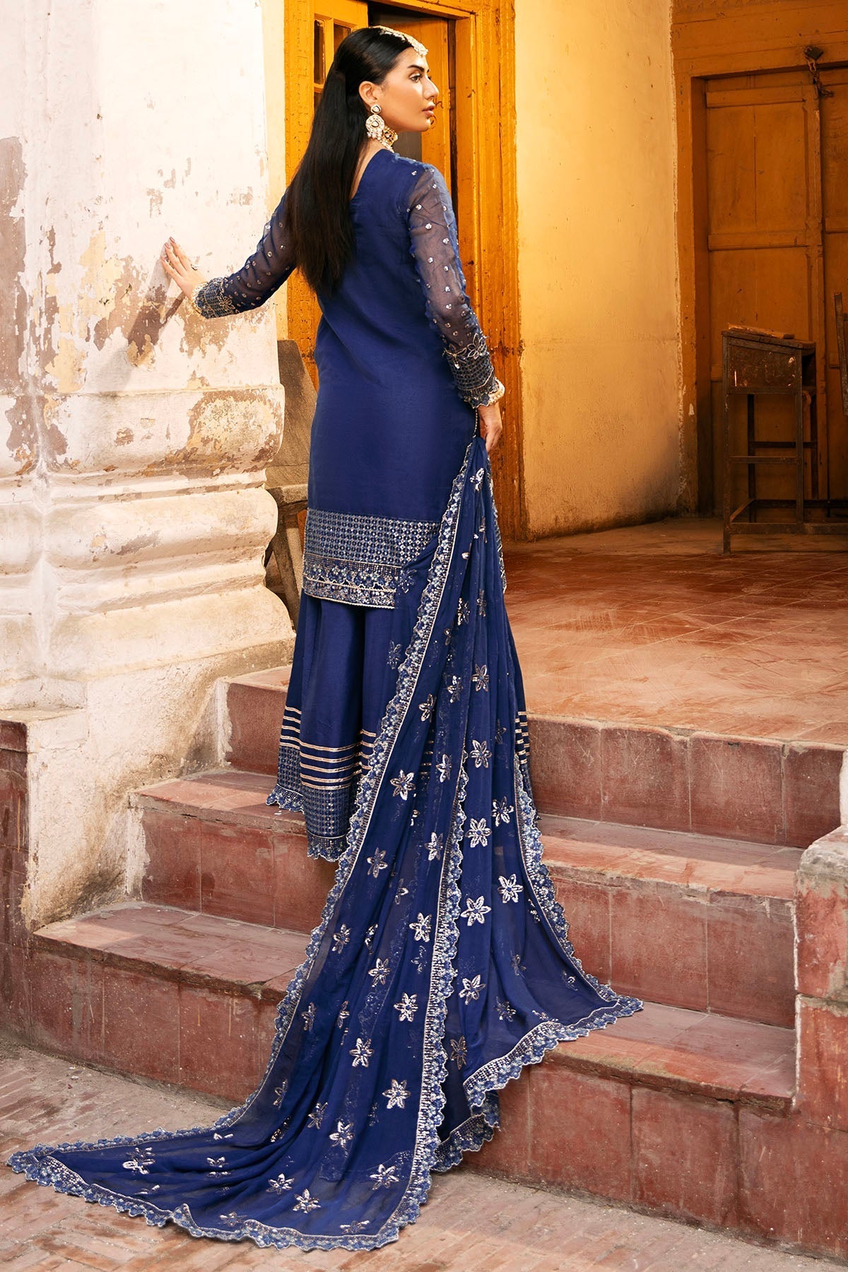 Motifz | Luxury Formal | 4813 - JASMIN - is Zinc dress from Motifz - Ladies Clothes - Maria Faisal