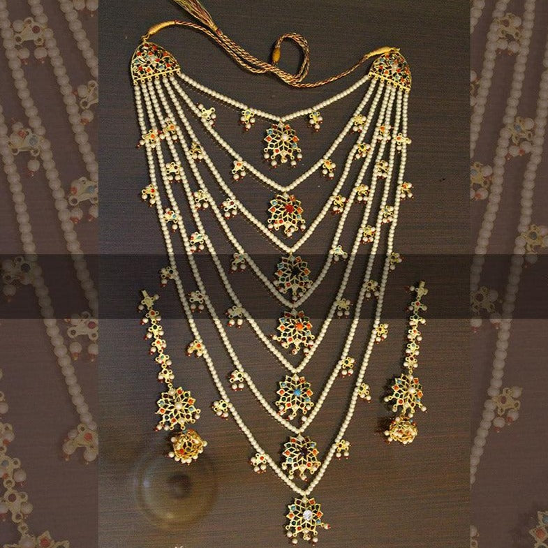 Mala Necklace-0054 - Necklace Sets 
