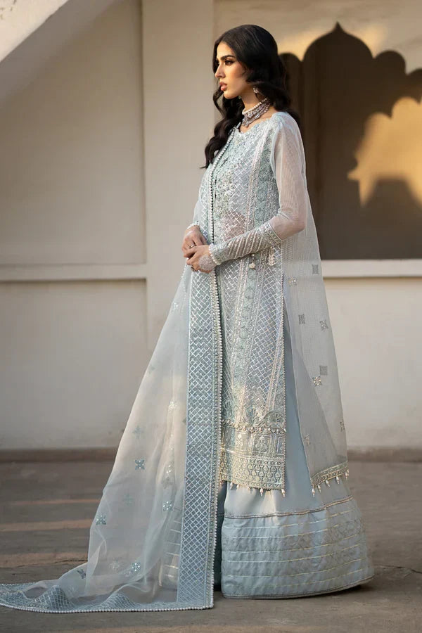 Ittehad | Dilruba Wedding Formals | ESDR75-SUT-BLU - Ladies Clothes 