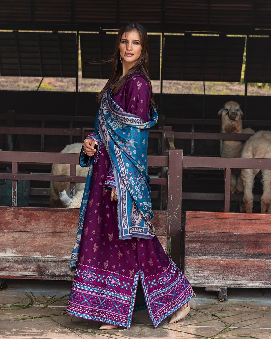 Mushq | Winter Broadway 25 | Florence Whisper - Casual Wear - available at Maria Faisal in UK and USA