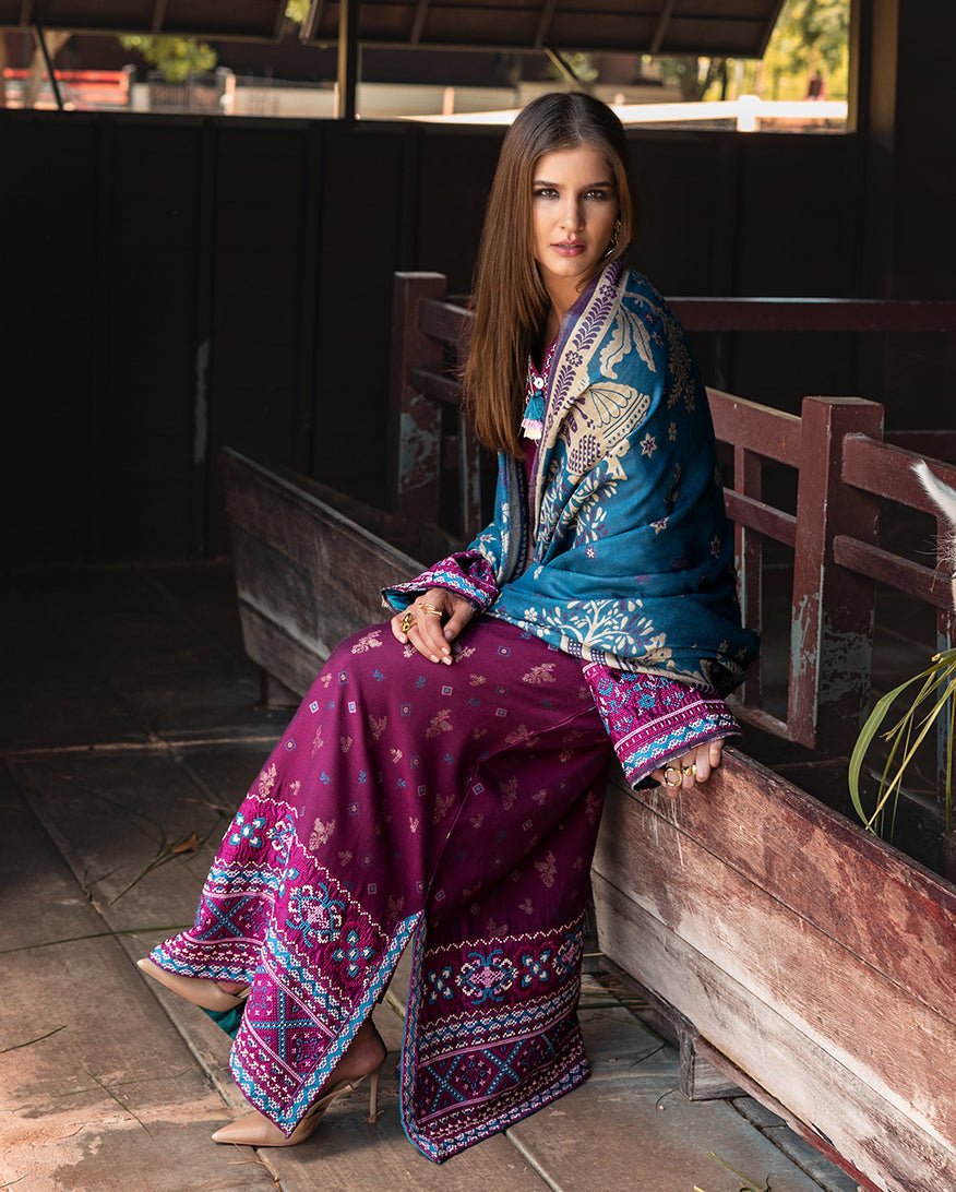 Mushq | Winter Broadway 25 | Florence Whisper - Casual Wear - available at Maria Faisal in UK and USA