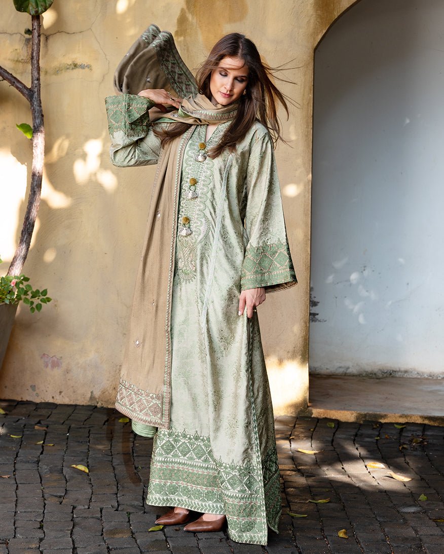 Mushq | Winter Broadway 25 | Solare - Casual Wear - available at Maria Faisal in UK and USA