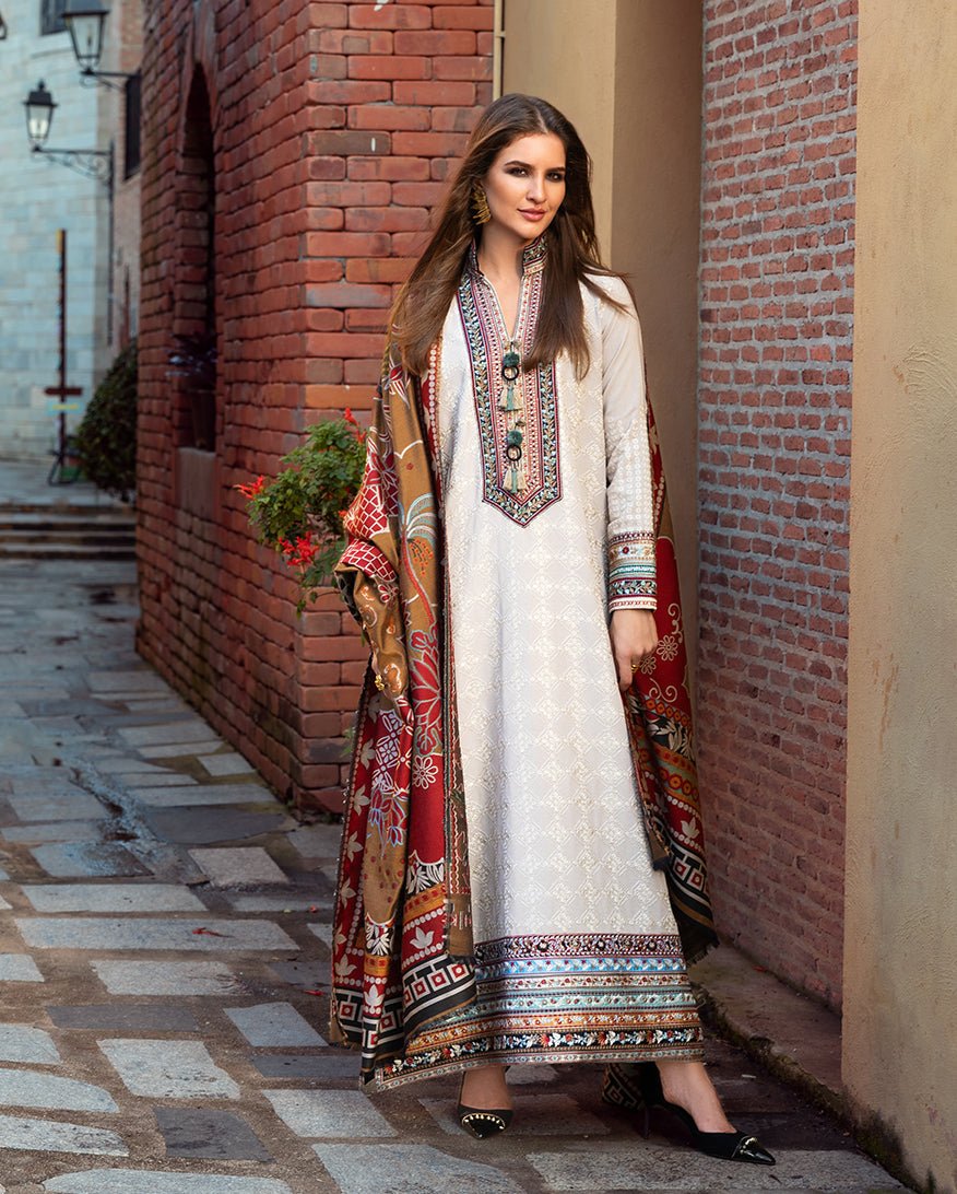 Mushq | Winter Broadway 25 |  Tuscan Dawn - Casual Wear - available at Maria Faisal in UK and USA