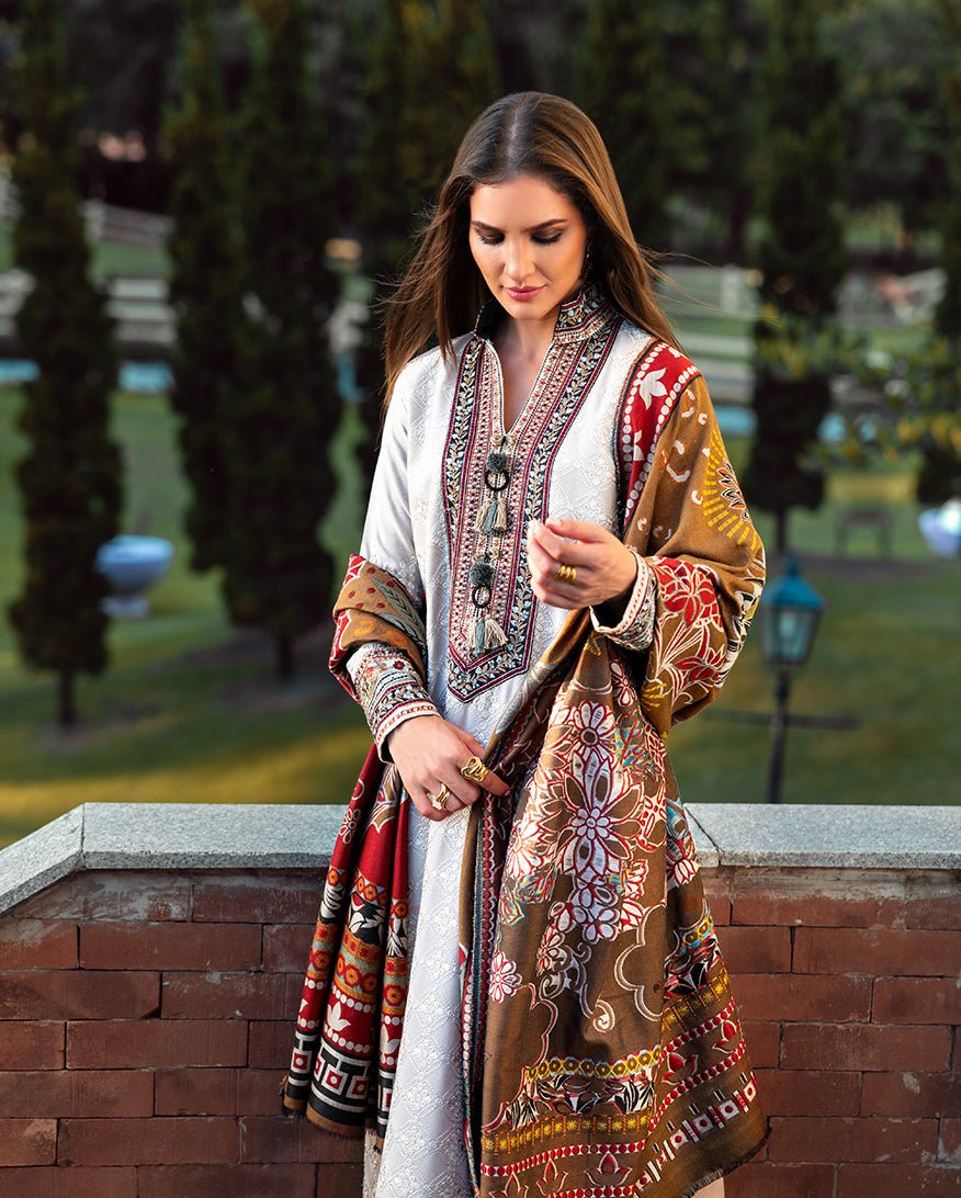 Mushq | Winter Broadway 25 |  Tuscan Dawn - Casual Wear - available at Maria Faisal in UK and USA