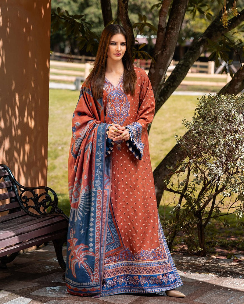 Mushq | Winter Broadway 25 |  Whispers of Change - Casual Wear - available at Maria Faisal in UK and USA